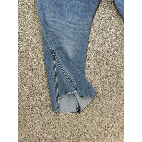 NWT Express Jeanas Original Ankle Legging High Rise DistressedSize 18 Short - Picture 5 of 11